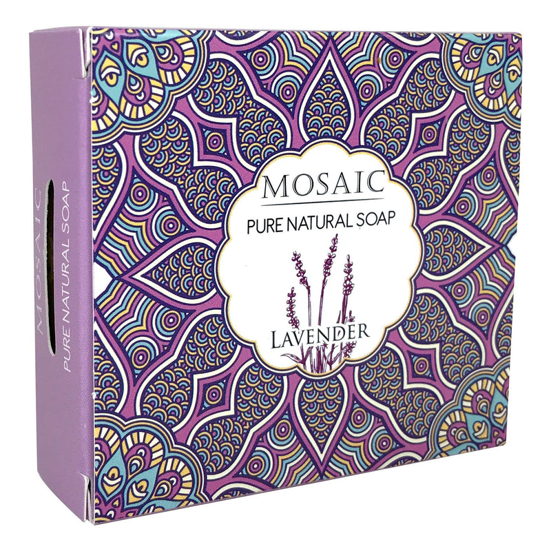 Mosaic All Natural Soaps w/Organic Ingredients, Shampoo Bar Soap, Vegan Soap, Cold Pressed, Hand Soap, Body Soap Bars for Men and Women, Moisturizing, Soap Bar Gift Set 4.0 oz (PREMIUM 1) AnatoliaDaphne