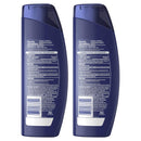 Head & Shoulders Clinical Strength Dandruff Shampoo Set Itensive Itch Relief with Cooling Menthol 13.5 Oz Each Twin Pack, White, 1 Count Head & Shoulders