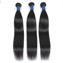 FDX Straight Human Hair Bundles 24 26 28 Inch Brazilian Virgin 100% 10A Unprocessed Straight Hair Bundles Human Hair Bundles Weave Extensions Natural Color 24 26 28 Inch FDX Store