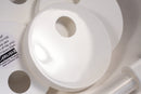 Carlisle 38310 Universal Condiment Pump/Dispenser Kit with 5 Lids, White Carlisle FoodService Products