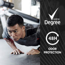 Degree Men UltraClear Antiperspirant Deodorant 72-Hour Sweat and Odor Protection Black + White Antiperspirant For Men With MotionSense Technology 2.7 oz DEGREE
