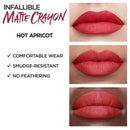 L'Oreal Paris Infallible Matte Lip Crayon, Hot Apricot (Packaging May Vary) L'Oreal Paris