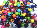 Crispy Collection Hair Accessories for Girls Assorted Elastic Ponytail Holders Hair Tie (100 Pieces) Crispy Collection