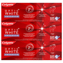Colgate Optic White Advanced Teeth Whitening Toothpaste, Icy Fresh, 3.2 Oz, 3 Pack Colgate