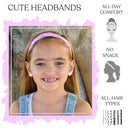 FROG SAC 6 PCS Tie Dye Headbands for Girls, Elastic No Slip Adjustable Rainbow Hair Bands for Girl Teens, Stretch Head Bands for Women, Cute Non Slip Hair Accessories Party Favors for Kids FROG SAC