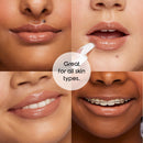 Frilliance Moisturizing Natural Lip Gloss, Neutral Bliss Color, Vegan Cruelty Free Hypoallergenic for Teens of All Skin Types, 8 ml / .28 fl oz Frilliance