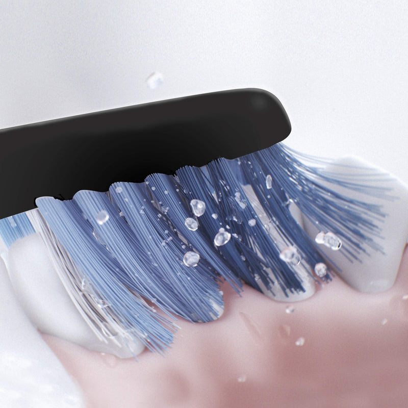 Oral-B Clic Toothbrush Replacement Brush Heads, Black, 2 Count Oral-B