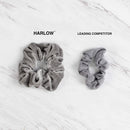 HARLOW Designer Velvet Scrunchies for hair, Big Scrunchies Velvet Packs for VSCO stuff, Hair Scrunchies - 6 Pack (Neutral) HARLOW