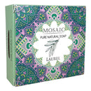 Mosaic All Natural Soaps w/ Organic Ingredients, Shampoo Bar Soap, Vegan Soap, Cold Pressed, Hand Soap, Body Soap Bars for Men, Moisturizing, Soap Bar Gift Set 4.0 oz (PREMIUM 2) AnatoliaDaphne