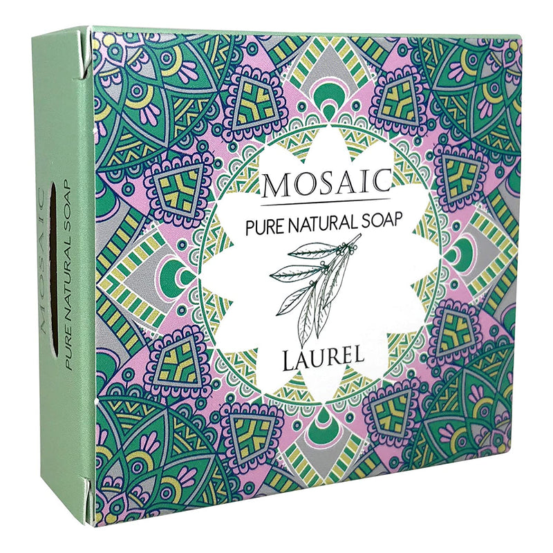 Mosaic All Natural Soaps w/ Organic Ingredients, Shampoo Bar Soap, Vegan Soap, Cold Pressed, Hand Soap, Body Soap Bars for Men, Moisturizing, Soap Bar Gift Set 4.0 oz (PREMIUM 2) AnatoliaDaphne