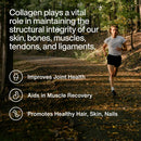 Momentous Grass-Fed Collagen Peptides Powder - Collagen Protein Powder with Fortigel & Vitamin C for Hair, Skin, Nails, & Joint Health Support - NSF Certified for Sport - Packaging May Vary Infinity Warehouse