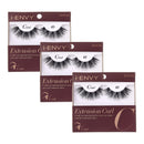 i-Envy 3 Pairs False Eyelashes C Curl Natural Lashes Salon Lash Extension Effect KISS