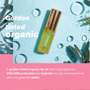 COOLA Organic Liplux Lip Oil and Lip Gloss Sunscreen with SPF 30, Dermatologist Tested Lip Balm for Daily Protection, Vegan and Gluten Free, 0.11 Fl Oz Coola