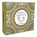 Mosaic All Natural Soaps w/ Organic Ingredients, Shampoo Bar Soap, Vegan Soap, Cold Pressed, Hand Soap, Body Soap Bars for Men, Moisturizing, Soap Bar Gift Set 4.0 oz (PREMIUM 2) AnatoliaDaphne