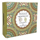 Mosaic All Natural Soaps w/Organic Ingredients, Shampoo Bar Soap, Vegan Soap, Cold Pressed, Hand Soap, Body Soap Bars for Men and Women, Moisturizing, Soap Bar Gift Set 4.0 oz (PREMIUM 1) AnatoliaDaphne