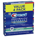 Crest Pro-Health Advanced Antibacterial Protection Toothpaste, Mint Burst, 5oz (Pack of 4) Crest