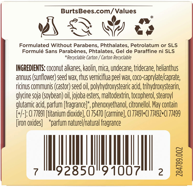 Burt's Bees Color Nurture Moisturizing Cream Blush with Vitamin E, Strawberry Cream, 0.25 Ounce Burt's Bees