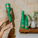 Nexxus Unbreakable Care Shampoo Conditioner and Leave-In Spray 3 Pack For Fine and Thin Hair with Keratin Collagen Biotin 13.5 oz 6 oz Infinity Warehouse