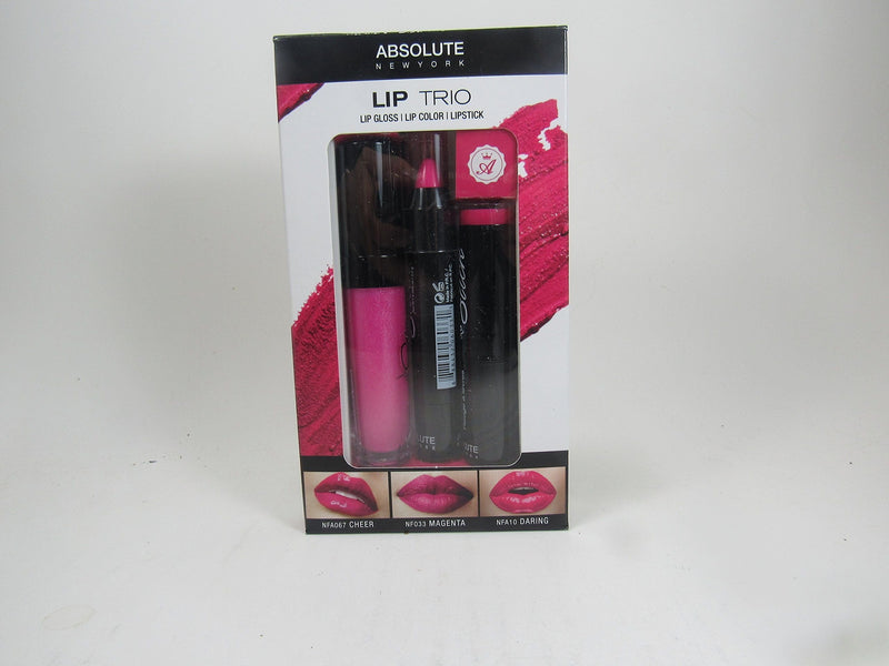 Lip Trio Lip Gloss, lip Color, Lip Stick Absolute