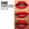 Maybelline New York Color Sensational Shine Compulsion Lipstick Makeup, Scarlet Flame, 0.1 Ounce Maybelline New York