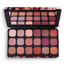 Makeup Revolution Forever Flawless Eyeshadow Palette, Allure, Matte & Shimmer Hues, 18 Pigment-Rich Shades, Vegan & Cruelty-Free, 0.52 Oz Makeup Revolution