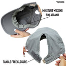 Ponyflo Active Ponytail Hat - Ponytail Caps for Women, Designed for Curly Hair (Grey) Ponyflo Store