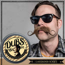 Dubs Was Here "Firm" Stache Cream, 1ounce screw top Tin - Competition style Moustache Wax Original Lavender scent Dubs Was Here