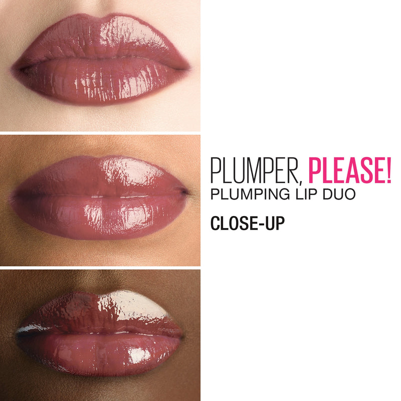Maybelline New York Lip Studio Plumper, Please! Lipstick Makeup, 1 Count, Close-Up Maybelline New York
