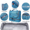 Hanging Travel Toiletry Bag Small Makeup Organizers Waterproof Cosmetic Bag Bathroom Shower Storage Bag Dop Kit for Men Women JUMENG