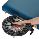 EARTHLITE Massage Table Face Cradle CARESS - Self-Adjusting, Innovative Massage Platform with Luxurious Strata Face Pillow (NEW MODEL), Teal EARTHLITE