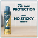 Degree Antiperspirant Deodorant Spray 72 HR Wetness Protection Victory Strongest Antiperspirant Spray for Excessive Armpit Sweat 3.8 Ounce (Pack of 3) DEGREE