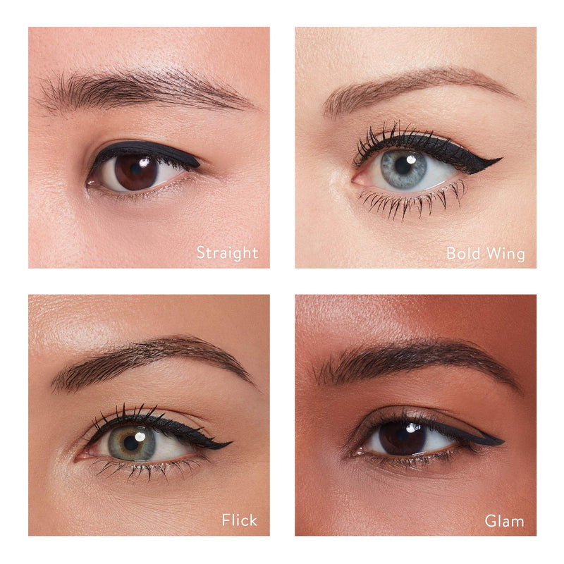 Honest Beauty Liquid Eyeliner Vegan Smudge Flake Transfer Proof Carbon Free Silicone Free Cruelty Free Ophthalmologist Tested 0.058 fl. oz, Black, 0.06 Fl Oz Honest Beauty