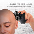 Remington Balder Pro Head Shaver, Black, 1 count Remington