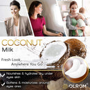 Olrom Eye Mask - 4 Kits Under Eye Patches: Gold Collagen Eye Pads, Detox Dead Sea Mineral Gel Eye Mask, Aloe Anti-Aging Hyaluronic Acid Eye Patches, Moisturizing Coconut Milk Face Under Eye Mask EyeShadow 16 Pairs Olrom