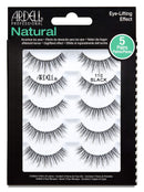 Ardell False Eyelashes Natural 110 Black, 1 pack (5 pairs per pack) Ardell