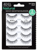 Ardell False Eyelashes Natural 110 Black, 1 pack (5 pairs per pack) Ardell