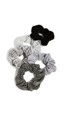 Kitsch Softer than Silk Satin Scrunchies, Velvet Scrunchies for Hair, and Ultra Soft Microfiber Hair Drying Scrunchies for Frizz Free, Heatless Hair Drying, Scrunchies Bundle Kitsch