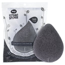 MY Konjac Sponge All Natural Korean Facial Sponge with Activated Bamboo Charcoal. Premium Quality and Larger Size. Halal, Leaping Bunny Cruelty Free and the Vegan Society Certified. My Konjac Sponge
