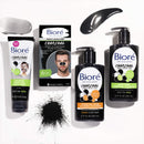 Bioré Men's Skincare Charcoal Deep Cleansing Pore Strips, Nose Strips for Blackhead Removal on Oily Skin, with Natural Charcoal for Instant Blackhead Removal and Pore Unclogging, 6 Count Bioré