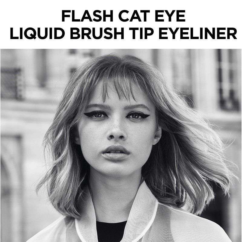 L'Oreal Paris Makeup Infallible Flash Cat Eye Waterproof Liquid Eyeliner, Brown L'Oreal Paris