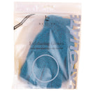 Exfoliating Bath Gloves for Shower - (2 Pairs, 4 Gloves) Medium Exfoliation, Body Scrub Shower Scrubber, Shower Exfoliating Gloves for Women & Men, Loofah Shower Glove Beauty by Earth