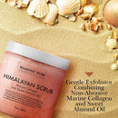 Majestic Pure Himalayan Scrub with Collagen (10 oz) and Fractionated Coconut Oil (16 oz) Bundle MAJESTIC PURE