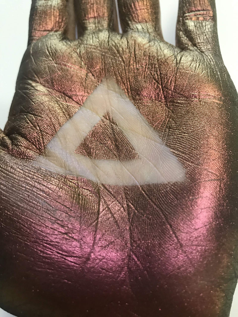 Concrete Minerals MultiChrome Eyeshadow, Intense Color Shifting, Longer-Lasting With No Creasing, 100% Vegan and Cruelty Free, Handmade in USA, 1.5 Grams Loose Mineral Powder (Cosmic) Concrete Minerals