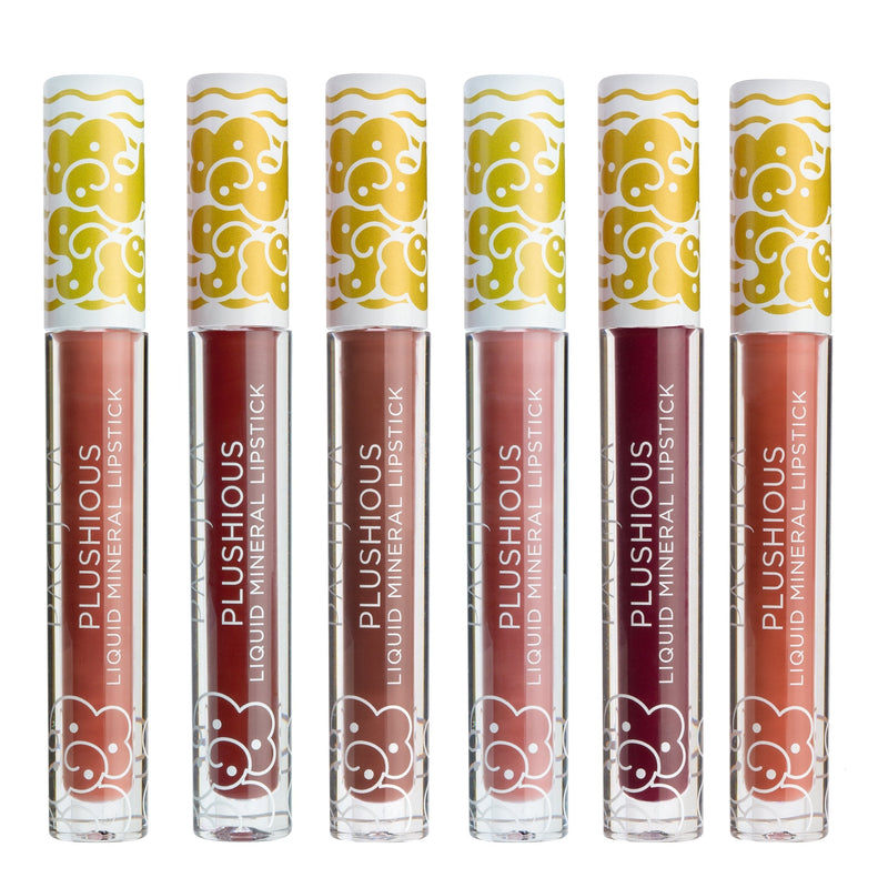 Pacifica Beauty Plushious Liquid Lipstick, Aura, 0.07 Ounce Pacifica
