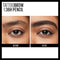 Maybelline TattooStudio Waterproof Eyebrow Pencil, Sharpenable, Longwear, Long Lasting Eyebrow Pencil, Defined Brows, Pigment Brow Pencil, Up to 36HR, Spoolie Eyebrow Brush, Black Brown, 0.026 oz. Maybelline New York