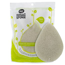 MY Konjac Sponge All Natural Fiber French Green Clay Facial Sponge. Excellent for combination skin. Leaping Bunny Cruelty Free and The Vegan Society approved. My Konjac Sponge