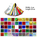Beaute Galleria 50 Pieces Nail Foil Transfer Stickers, Laser Galaxy Starry Sky Nail Art Decorations… BEAUTÉ GALLERIA