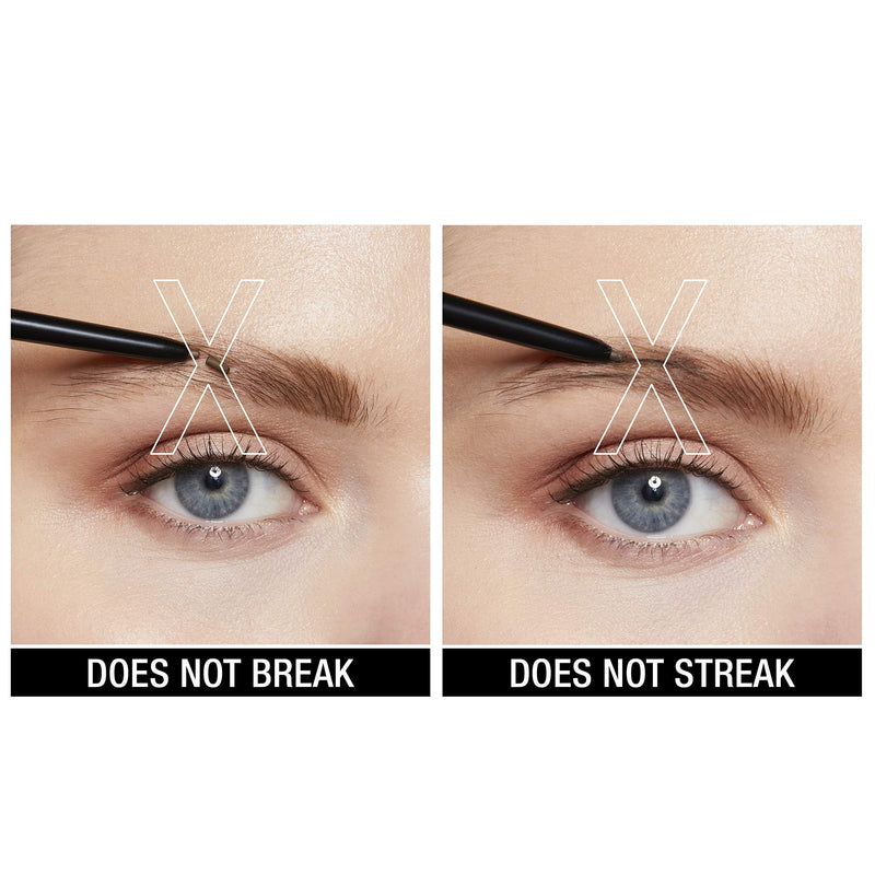 Maybelline New York Brow Ultra Slim Defining Eyebrow Makeup Mechanical Pencil with .55 MM Tip & Blending Spoolie For Precisely Defined Eyebrows, 250 BLONDE Maybelline New York