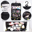 Hanging Toiletry Bag for Men and Women Travel Portable Bathroom Toiletry Storage Bags Waterproof Cosmetics Makeup and Toiletries Organizer Kit with Hook VOCUS