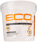 Ecoco Eco Style Hair Gel Krystal - Strong Hold - Ideal For Any Hair Type And Color - Adds Body And Shine To All Styles - Weightless - Moisturizes And Help Maintain Healthy Hair - Non-Flaking - 16 Oz ECOCO